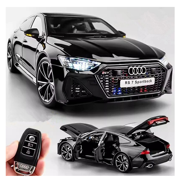 Audi RS7 1:18 27cm + Controle - Recarregável USB