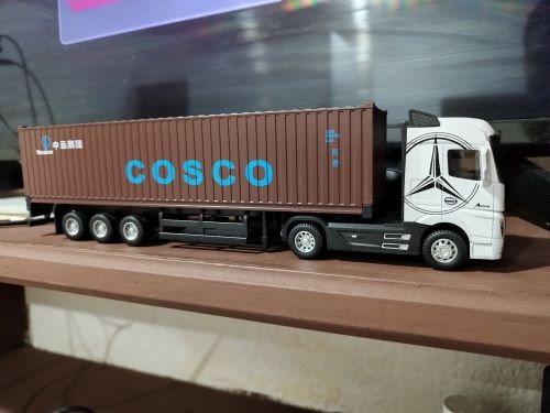 Caminhão Pull Back 1:50 31cm