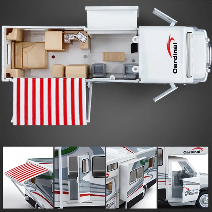 Caminhão Caravana 1:24