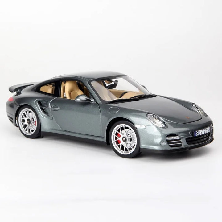 Porsche 911 2010 Norev 1:18 Cinza
