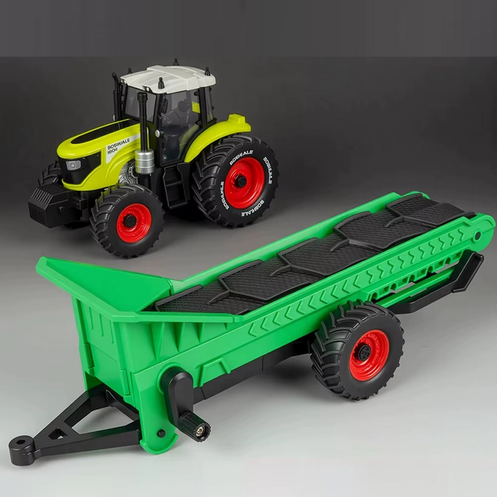 Conjunto Trator Transportador 1:24 43cm