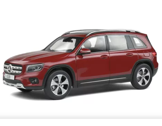 Miniatura Mercedes Benz Glb 200 2020 Vermelho 1:18