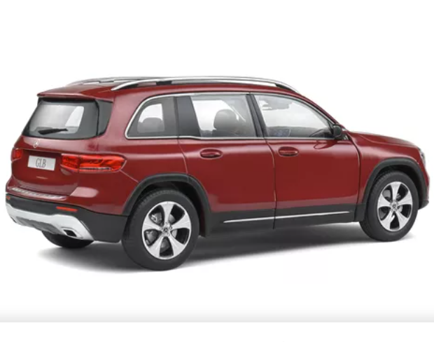 Miniatura Mercedes Benz Glb 200 2020 Vermelho 1:18