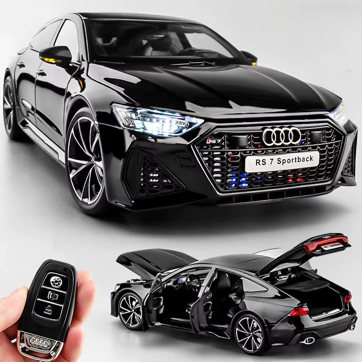 Audi RS7 1:18 27cm + Controle - Recarregável USB