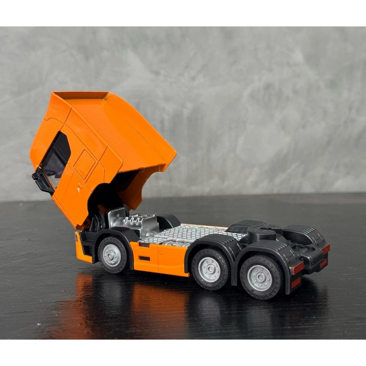 Caminhão Miniatura Scania 770S V8 Trucado Laranja 1:50