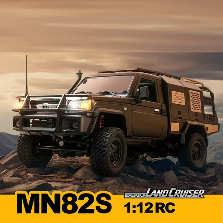 Lançamento! Toyota Land Cruiser RC 1:12 36cm + Controle + USB + Bateria Recarregável