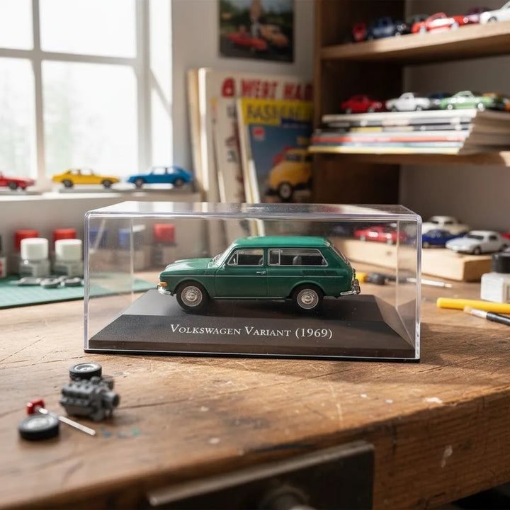 Miniatura Variant Volkswagen 1969 Metal Colecionador 1:43 Verde