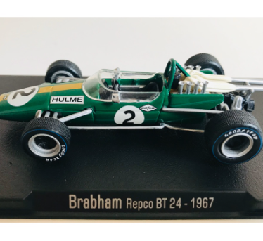 Miniatura Brabham BT24 - Denny Hulme - W. Champion 1967 F1 - F1 - 1:43