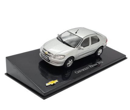Chevrolet Prisma Prata Metal 1:43