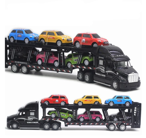 Caminhão + 6 carros 1:48