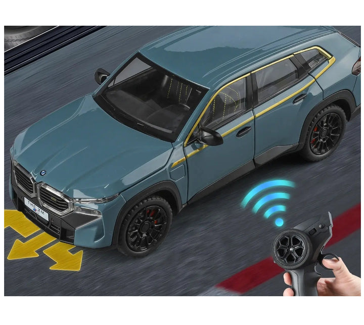 BMW XM 1:24 20m + Controle Remoto Recarregável USB + Fumaça
