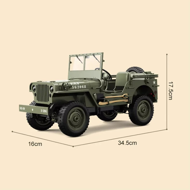 Jeep Willys 1:10 JJRC C8815 34cm + Controle