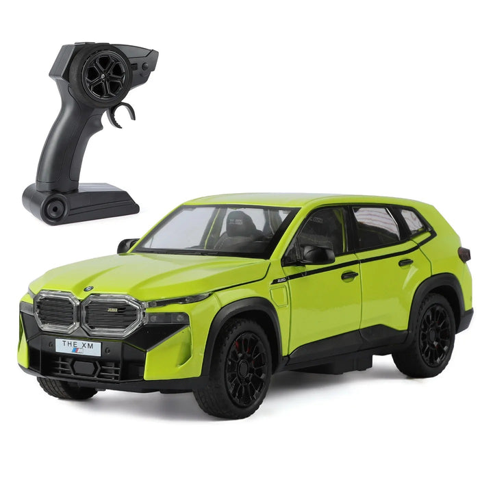 BMW XM 1:24 20m + Controle Remoto Recarregável USB + Fumaça