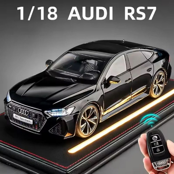Audi RS7 1:18 27cm + Controle - Recarregável USB