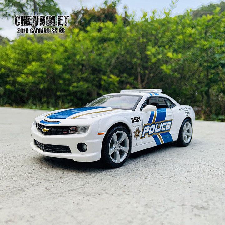 Chevrolet Camaro Polícia 1:24 19cm