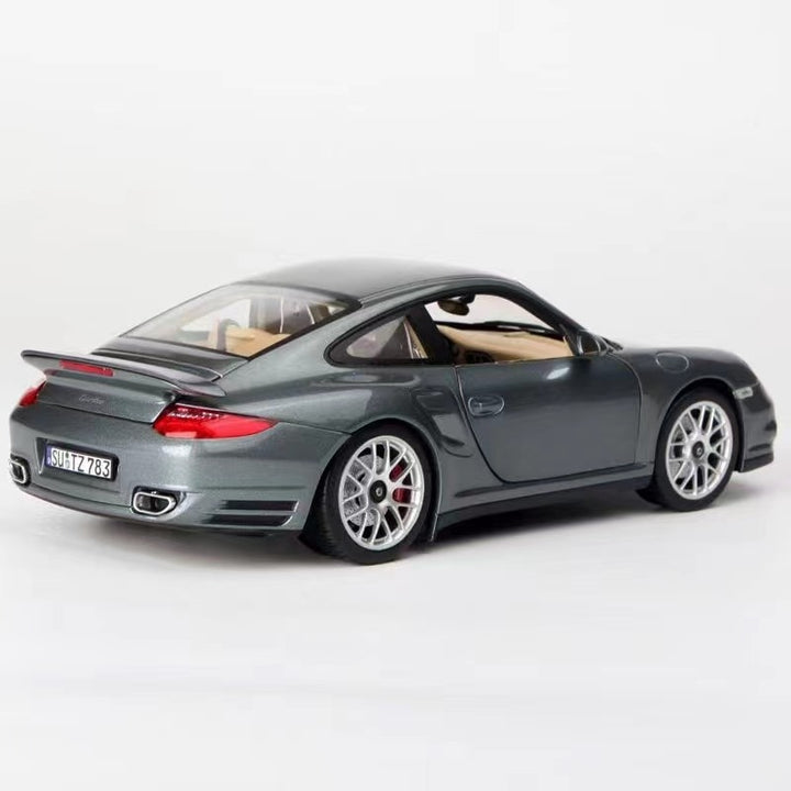 Porsche 911 2010 Norev 1:18 Cinza