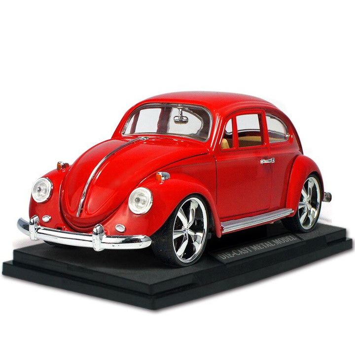Fusca Vintage Metálico 1:18 25cm