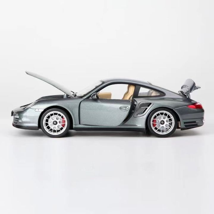 Porsche 911 2010 Norev 1:18 Cinza
