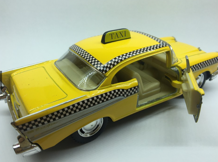 Taxi Chevrolet Bel air 1957 1:38