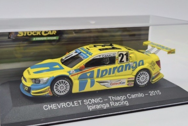 Stock Car Soníc 2015 Thiago Camilo Ipiranga 1:43 12cm