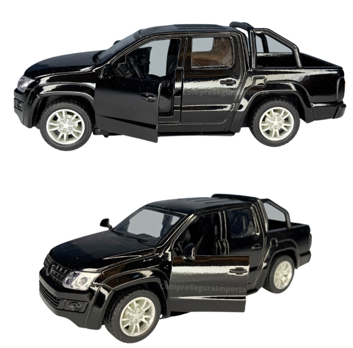 Amarok Ferro Compacto Preto 1:32