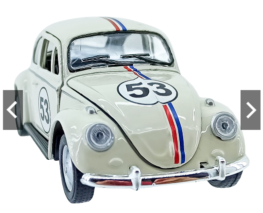Fusca 53 - Herbie 1:32 12cm